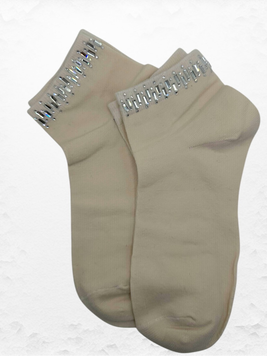 Κάλτσες με Τετράγωνα Στρας Bold Crystal Κάλτσες με Τετράγωνα Στρας Bold Crystal