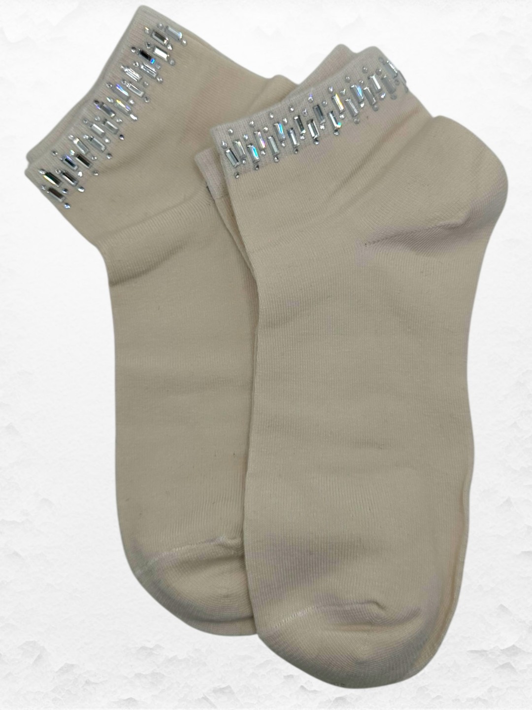 Κάλτσες με Τετράγωνα Στρας Bold Crystal Κάλτσες με Τετράγωνα Στρας Bold Crystal