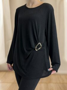 Μπλούζα lurex που αναδεικνύει τη θηλυκότητα με στυλ