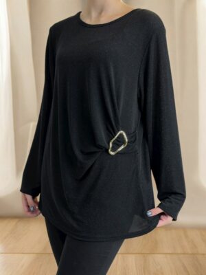 Μπλούζα lurex που αναδεικνύει τη θηλυκότητα με στυλ