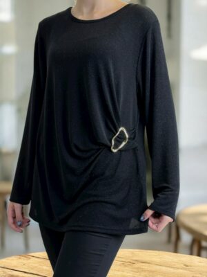 Μπλούζα lurex που αναδεικνύει τη θηλυκότητα με στυλ