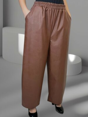 Σαλβάρι από Συνθετικό Δέρμα