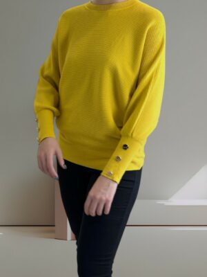 Μπλούζα με Μοντέρνες Λεπτομέρειες Κουμπιών