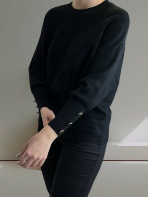 Μπλούζα με Μοντέρνες Λεπτομέρειες Κουμπιών