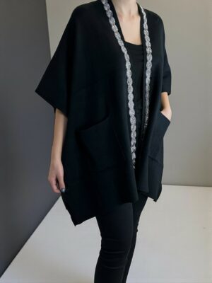 Ζακέτα Καπά με Sparkle Λεπτομέρειες