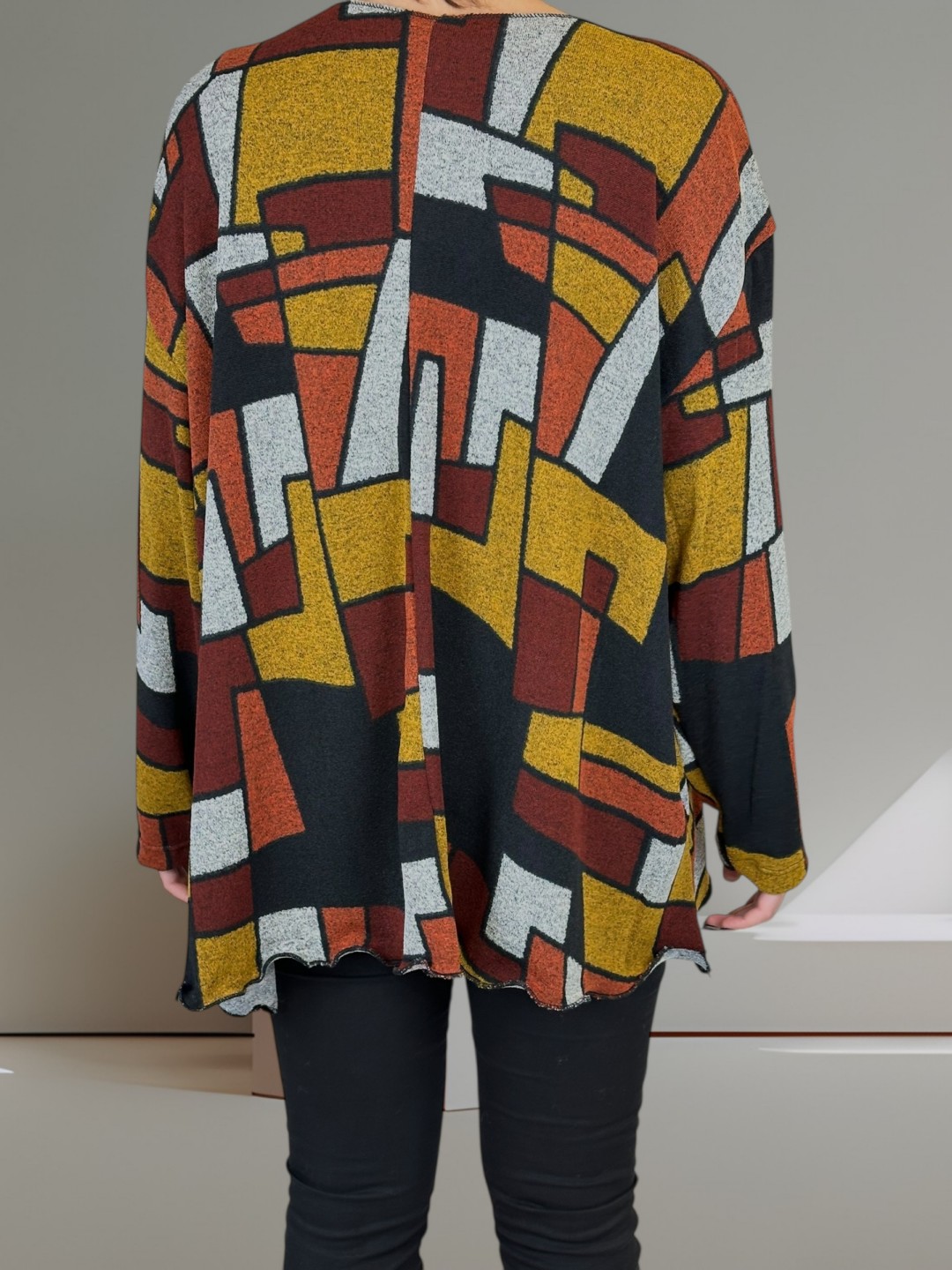 Ελαφριά Μπλούζα με Θηλυκή V Γραμμή Ελαφριά Μπλούζα με Θηλυκή V Γραμμή