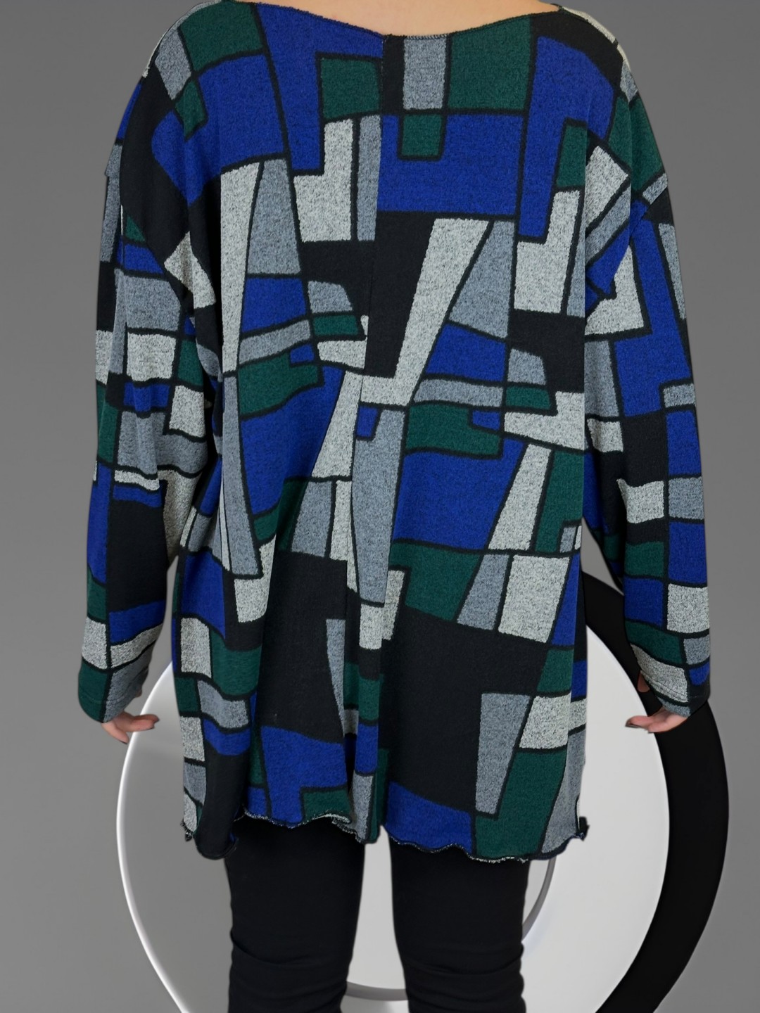 Ελαφριά Μπλούζα με Θηλυκή V Γραμμή Ελαφριά Μπλούζα με Θηλυκή V Γραμμή