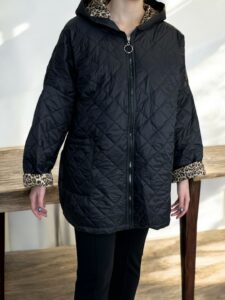 Μπουφάν Ελαφρύ με Εντυπωσιακή Λεοπάρ Φόδρα