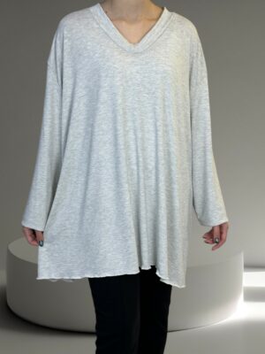 Μπλούζα Ελαστική με V για Καθημερινή Κομψότητα