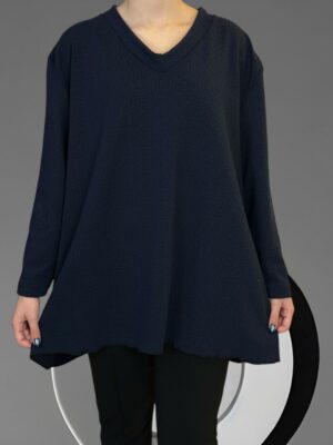 Μπλούζα Ελαστική με V για Καθημερινή Κομψότητα