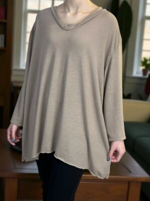 Μπλούζα Ελαστική με V για Καθημερινή Κομψότητα