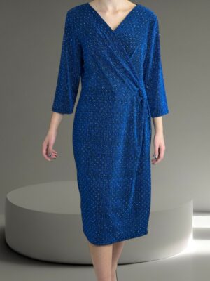 Λούρεξ Φόρεμα με Αστραφτερή Ενίσχυση Στρας