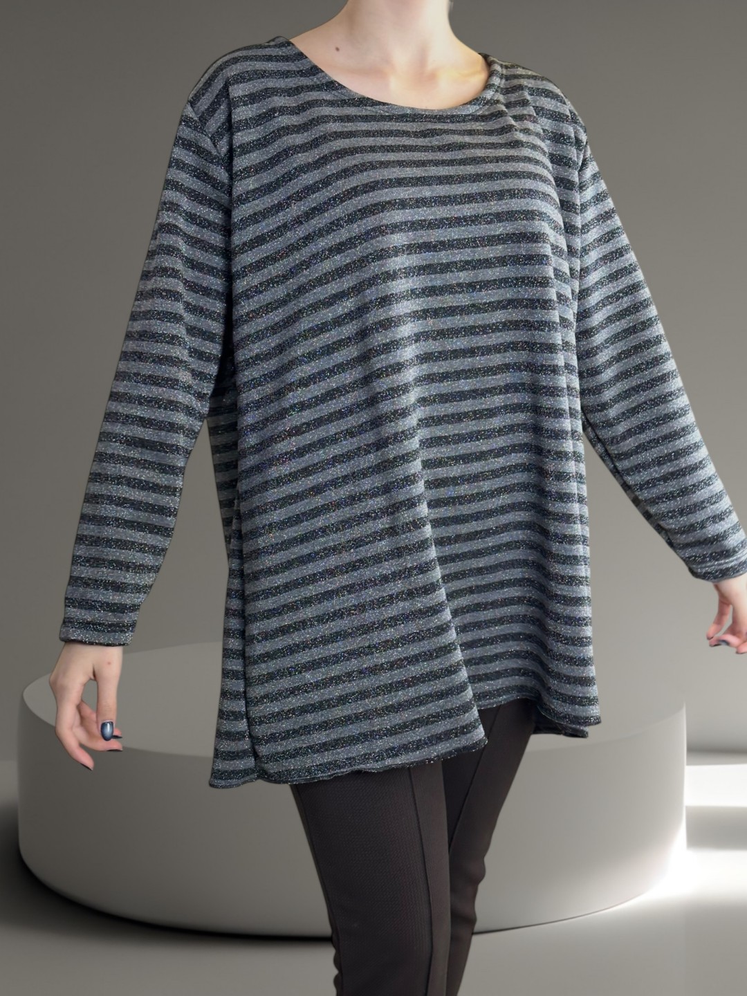 Oversized Φούτερ Μπλούζα Oversized Φούτερ Μπλούζα