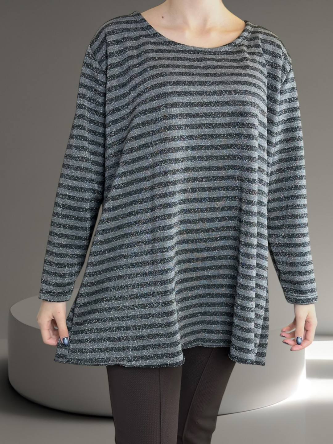 Oversized Φούτερ Μπλούζα Oversized Φούτερ Μπλούζα