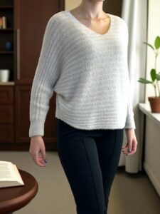 Απαλό Πουλόβερ με Λάμψη και Ζεστή Υφή