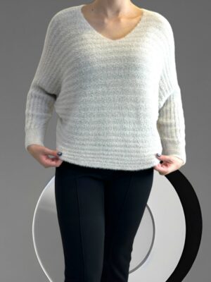 Απαλό Πουλόβερ με Λάμψη και Ζεστή Υφή