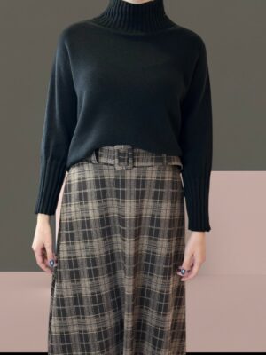 Elegant Cropped Μπλούζα με Χαλαρό Ζιβάγκο