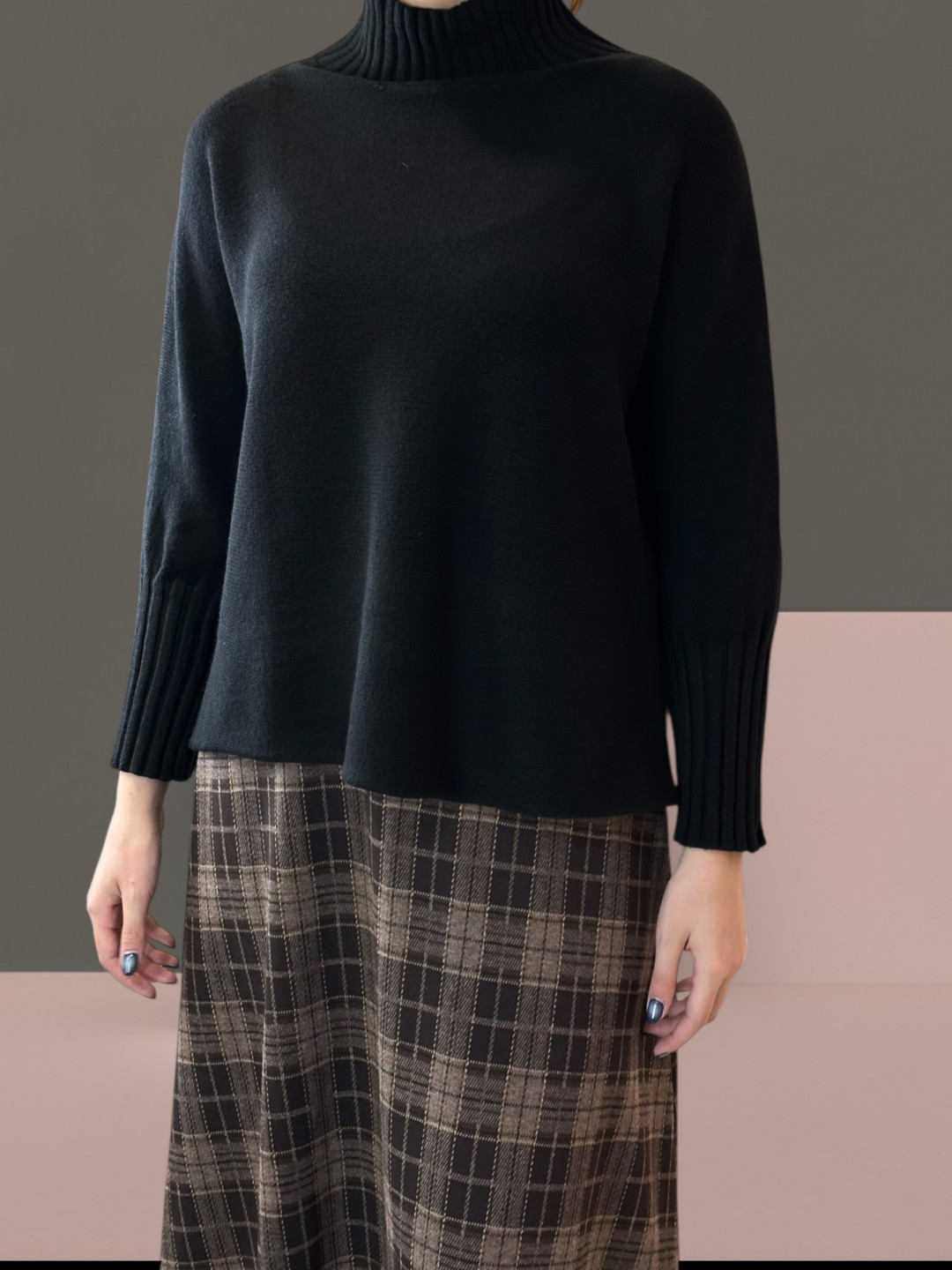 Elegant Cropped Μπλούζα με Χαλαρό Ζιβάγκο Elegant Cropped Μπλούζα με Χαλαρό Ζιβάγκο