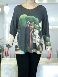 Μπλούζα με Καλλιτεχνικό Μοτίβο