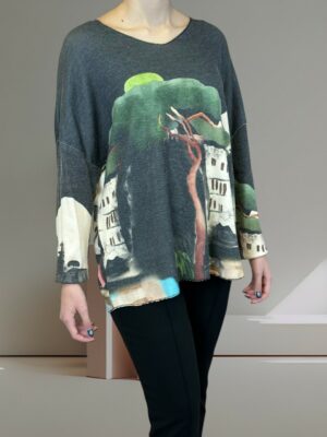 Μπλούζα με Καλλιτεχνικό Μοτίβο