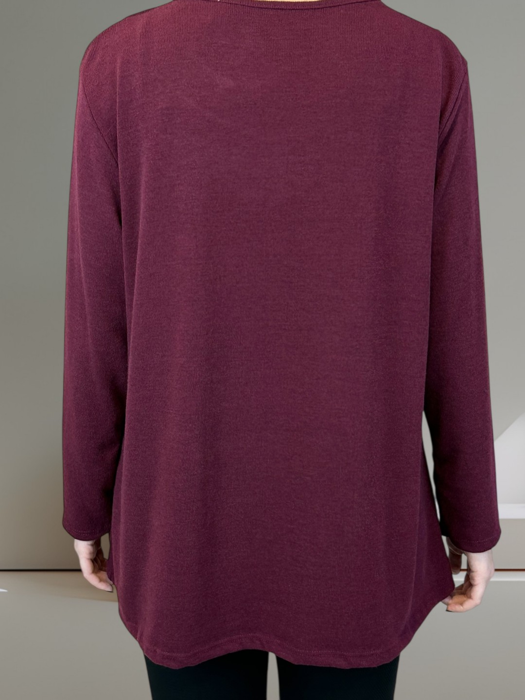 Chic Μπλούζα με Lurex Σχέδιο και Διακοσμητικό Ήλιο Chic Μπλούζα με Lurex Σχέδιο και Διακοσμητικό Ήλιο