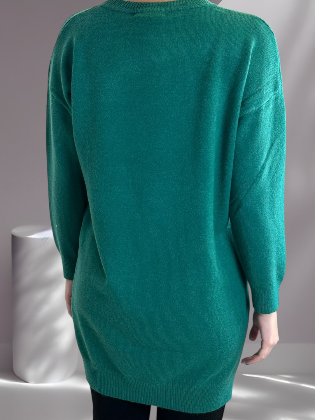 Πλεκτό Slim Fit Μπλουζοφόρεμα Πλεκτό Slim Fit Μπλουζοφόρεμα