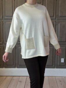 Deluxe Μπλούζα με Ασημένιες Λεπτομέρειες & Τσέπες