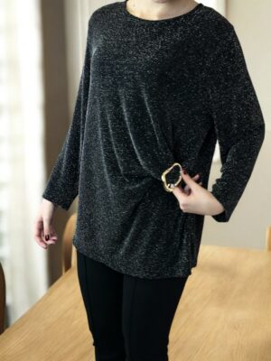 Μπλούζα lurex που αναδεικνύει τη θηλυκότητα με στυλ