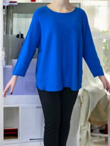 Πουλόβερ με Απαλή Στρογγυλή Λαιμόκοψη