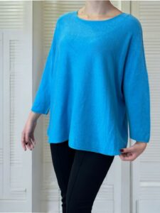 Πουλόβερ με Απαλή Στρογγυλή Λαιμόκοψη