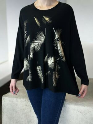 Πουλόβερ με Πούπουλο Σχέδιο