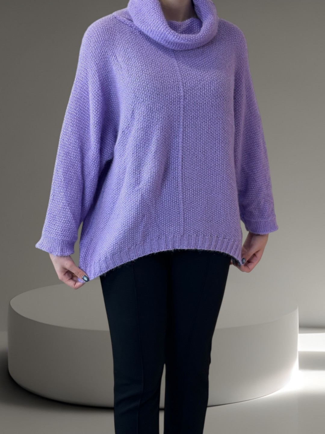 Μπλούζα με Μαλακό & Χαλαρό Ζιβάγκο Μπλούζα με Μαλακό & Χαλαρό Ζιβάγκο