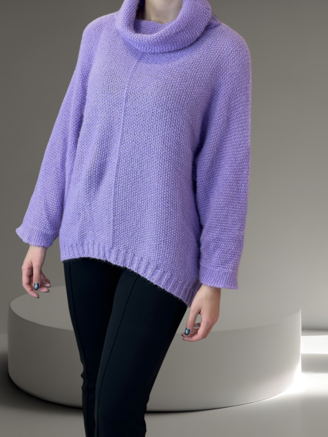 Μπλούζα με Μαλακό & Χαλαρό Ζιβάγκο Μπλούζα με Μαλακό & Χαλαρό Ζιβάγκο