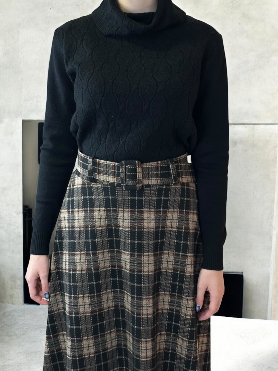 Ζιβάγκο με Μπροστινή Πλέξη σε Εντυπωσιακό Μοτίβο Ζιβάγκο με Μπροστινή Πλέξη σε Εντυπωσιακό Μοτίβο