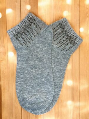 Elegant Κάλτσες με Λαμπερό Σχέδιο Στρας