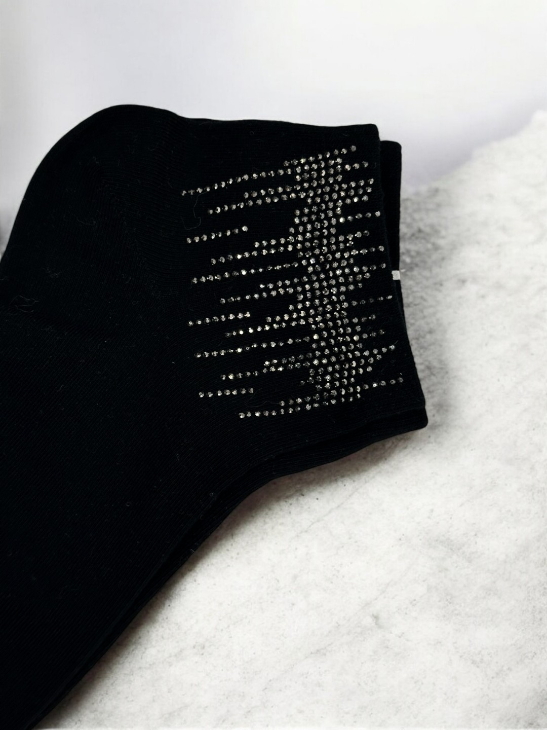 Elegant Κάλτσες με Λαμπερό Σχέδιο Στρας Elegant Κάλτσες με Λαμπερό Σχέδιο Στρας