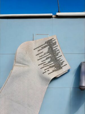 Elegant Κάλτσες με Λαμπερό Σχέδιο Στρας<br/><small class="dmm_sku">Κωδικός προϊόντος: 8739-μπεζ</small>