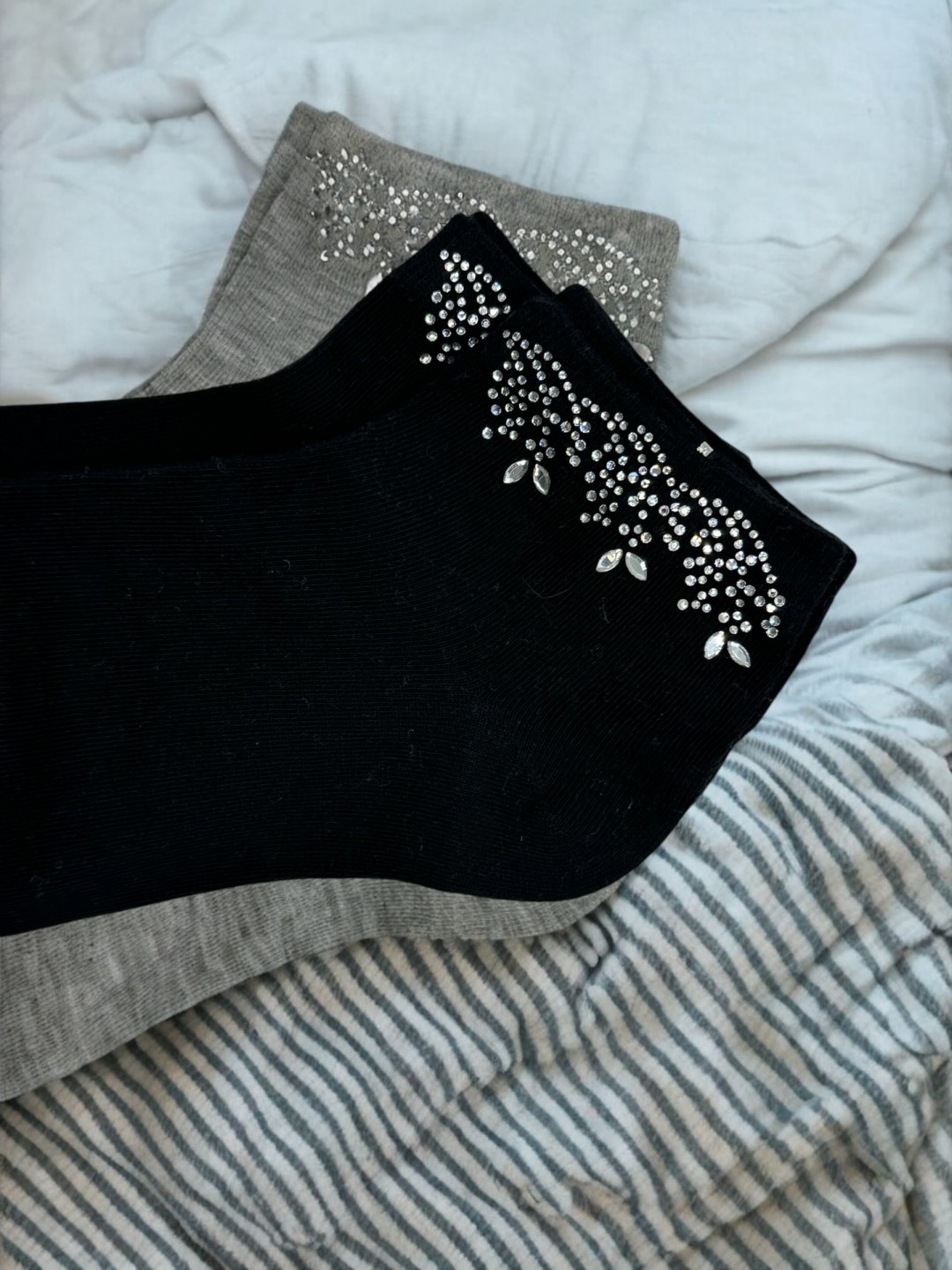 Κάλτσες με Ποικιλία Μεγεθών Στρας Κάλτσες με Ποικιλία Μεγεθών Στρας