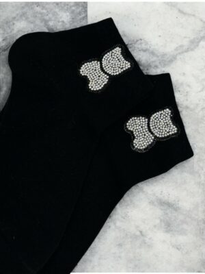 Cute Socks με Sparkling Αρκουδάκι