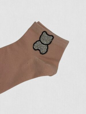 Cute Socks με Sparkling Αρκουδάκι