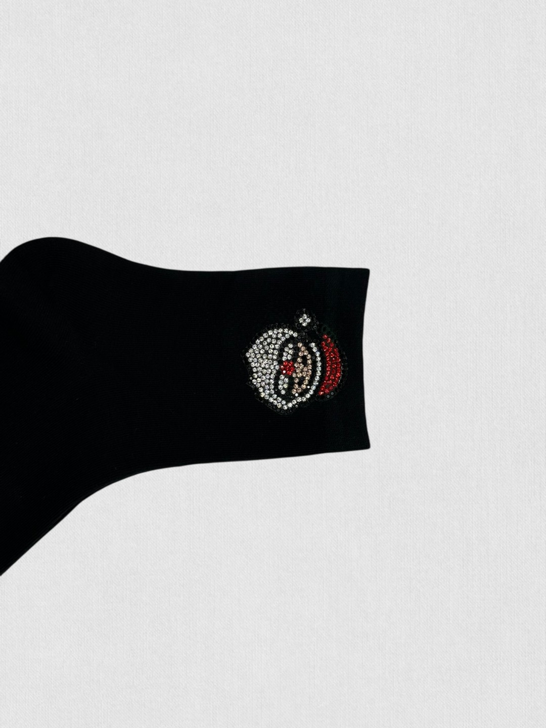 Holiday Κάλτσες με Λαμπερό Santa Σχέδιο Holiday Κάλτσες με Λαμπερό Santa Σχέδιο