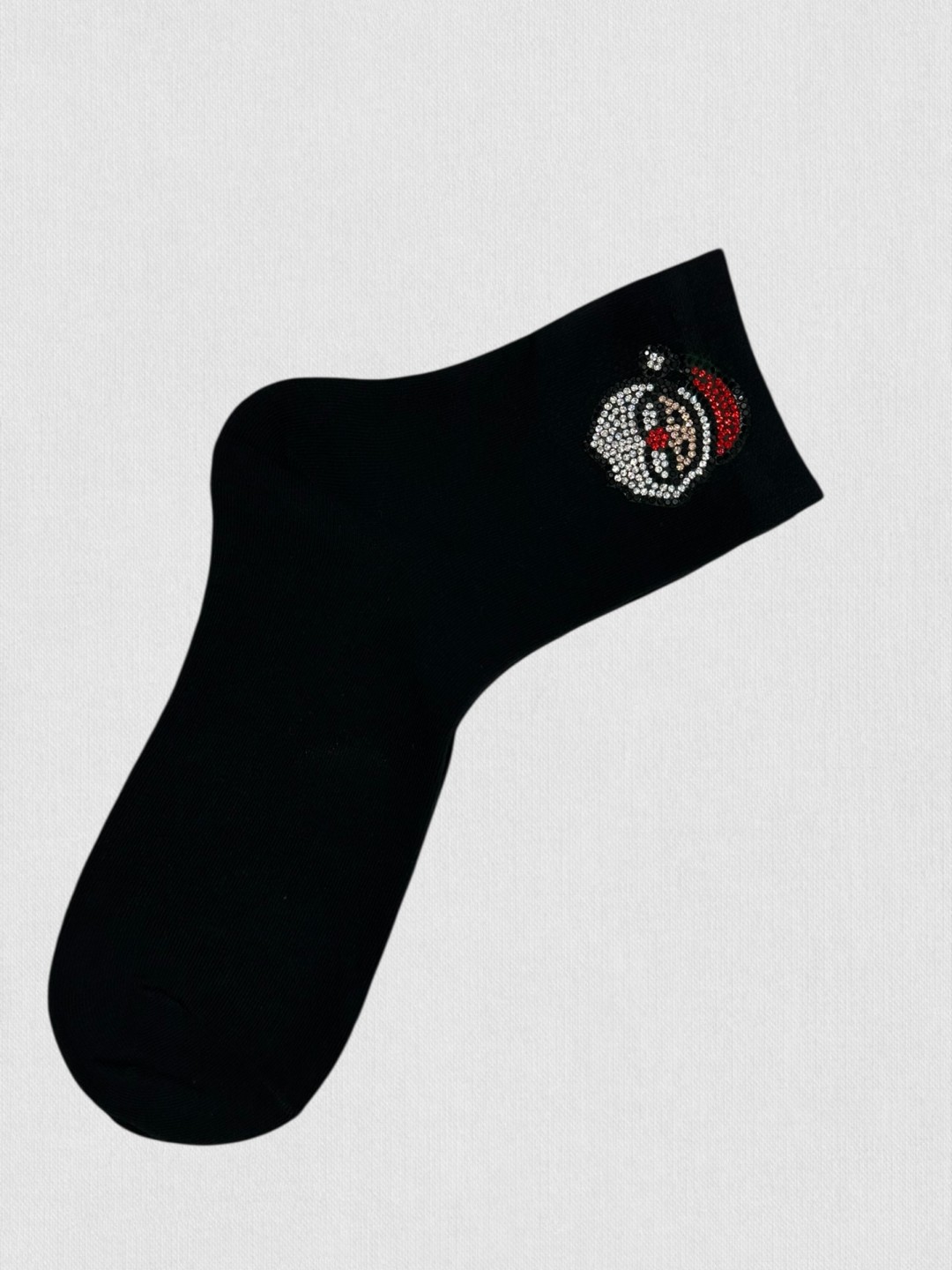 Holiday Κάλτσες με Λαμπερό Santa Σχέδιο Holiday Κάλτσες με Λαμπερό Santa Σχέδιο