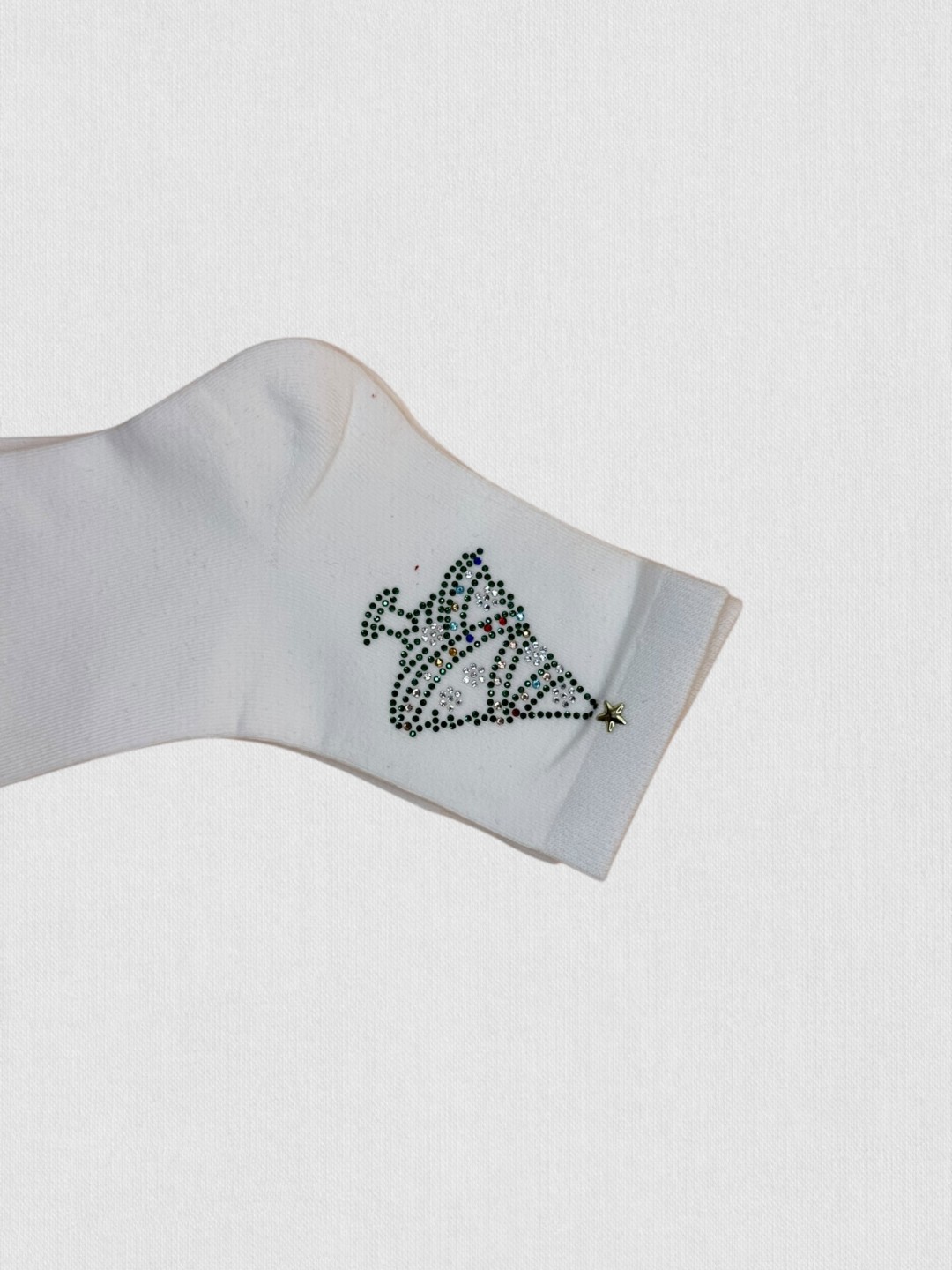 Χριστουγεννιάτικες Κάλτσες με Μοτίβο Δέντρου Χριστουγεννιάτικες Κάλτσες με Μοτίβο Δέντρου