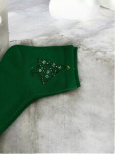 Χριστουγεννιάτικες Κάλτσες με Μοτίβο Δέντρου