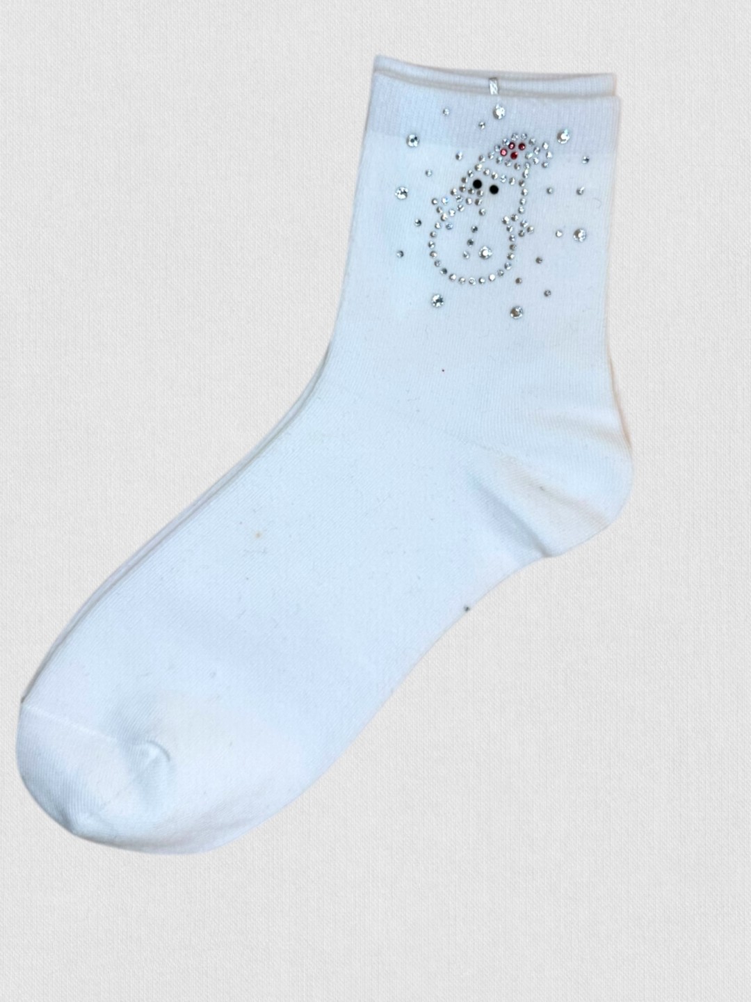 Festive Κάλτσες με Sparkling Snowman Motif Festive Κάλτσες με Sparkling Snowman Motif