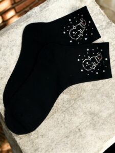 Festive Κάλτσες με Sparkling Snowman Motif