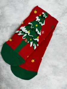 Μακριές Κάλτσες με Χριστουγεννιάτικο Σχέδιο