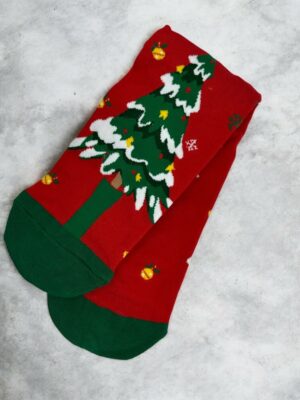 Μακριές Κάλτσες με Χριστουγεννιάτικο Σχέδιο