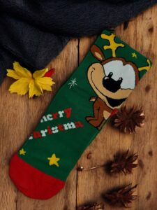 Μακριές Κάλτσες με Χριστουγεννιάτικο Σχέδιο