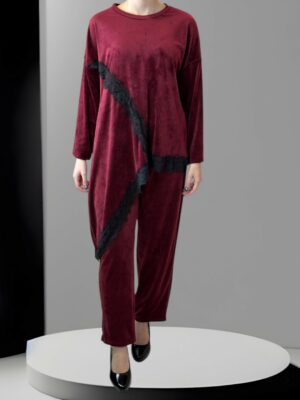 Elegant Ασύμμετρο Σετ με Εκλεπτυσμένη Δαντέλα